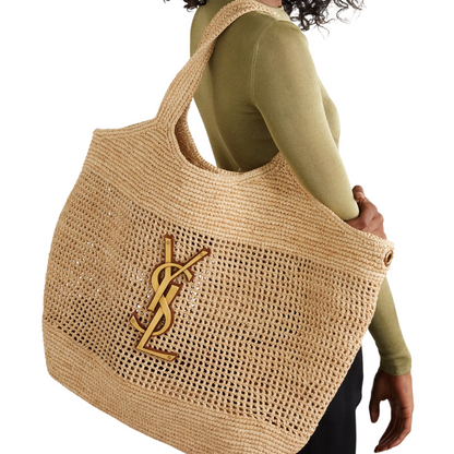 SAINT LAURENT ICARE MAXI BEIGE