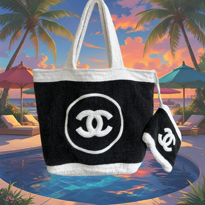 CHANEL BEACH TOTE