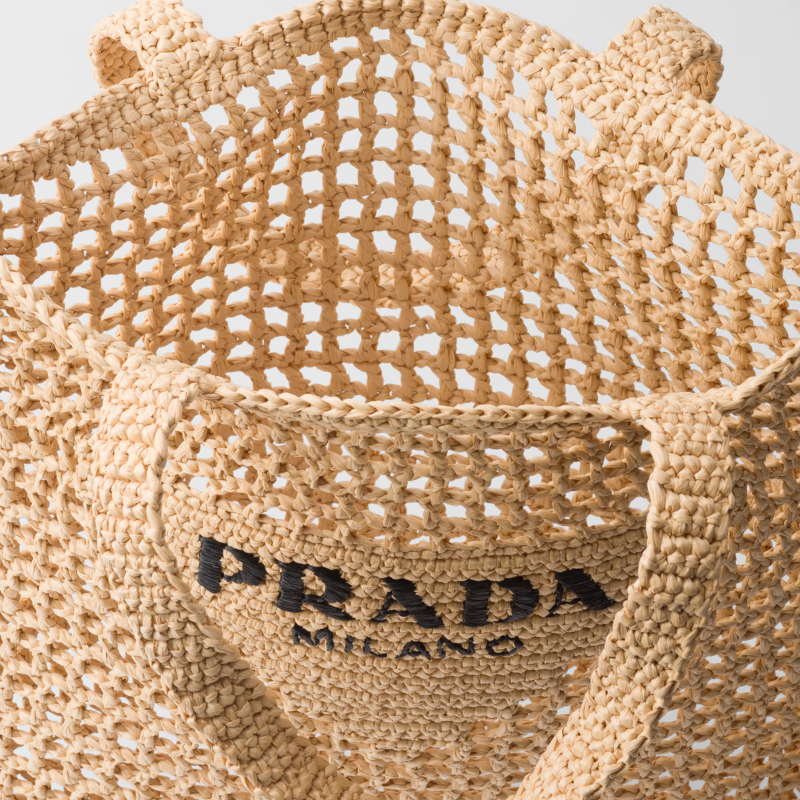 PRADA CROCHET TOTE BAG