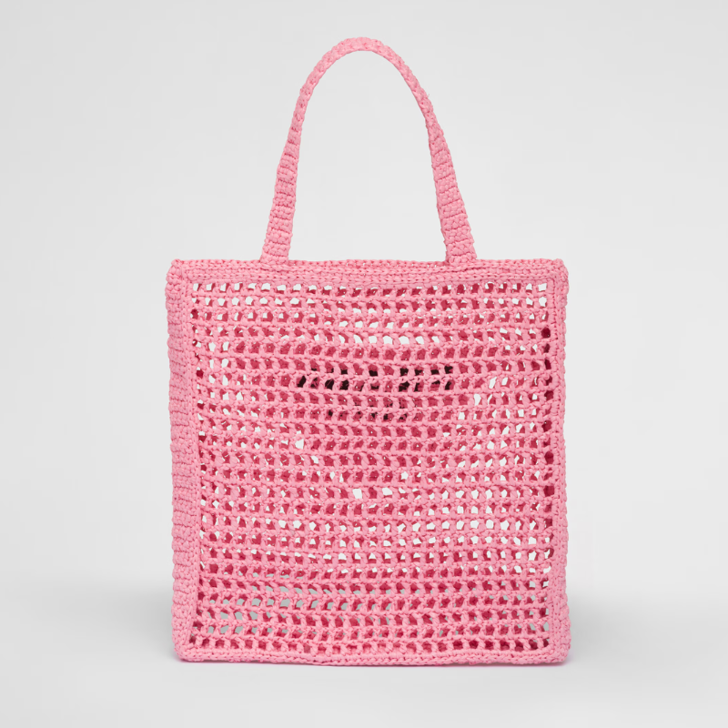 PRADA CROCHET TOTE BAG